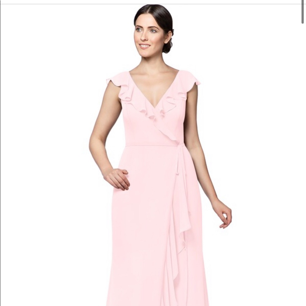 Azazie Emeraude Dress, Blushing Pink